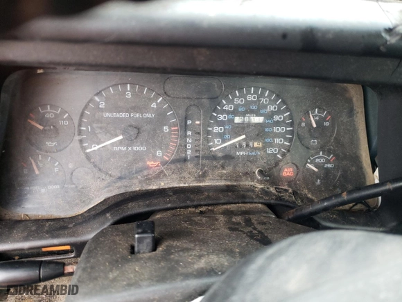 1996 Dodge Ram 1500 with VIN 1B7HC16Y0TJ144353, listed as a Copart auction lot 89258035 with 226,160 mi miles and Salvage Title. Bid and sale history available at carsss.com. Image 9.