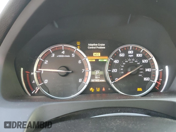 2019 Acura TLX w/A-Spec Pkg z VIN 19UUB2F60KA005121, wystawiony jako Copart lot #52135825 z przebiegiem 87 802 mil mil oraz Szkoda całkowita • Salvage title. Historia ofert i sprzedaży dostępna na DreamBid. Obrazek 9.