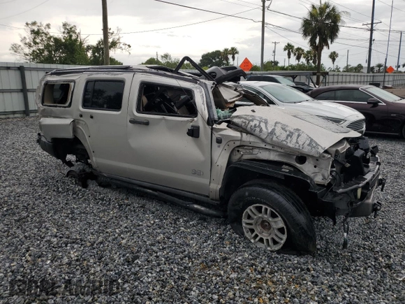 2007 Hummer H3 SUV с VIN 5GTDN13E678103038, выставлен на аукционе Copart как лот 59157695 с пробегом Не указан миль и Списание • Salvage title. История ставок и продаж доступна на DreamBid. Изображение 4.