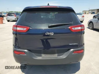 2016 Jeep Cherokee Altitude with VIN 1C4PJLAB2GW116661, listed as a Copart auction lot 53243165 with 94,708 mi miles and Salvage title. Bid and sale history available at DreamBid. Image 6.