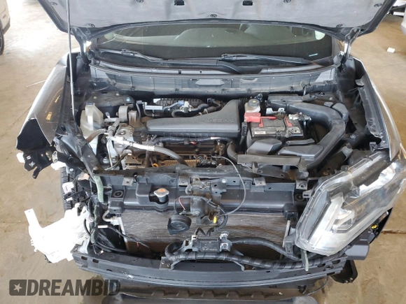 2018 Nissan Rogue SV with VIN 5N1AT2MV1JC817874, listed as a Copart auction lot 45360585 with 62,597 mi miles and Salvage Title. Bid and sale history available at carsss.com. Image 12.