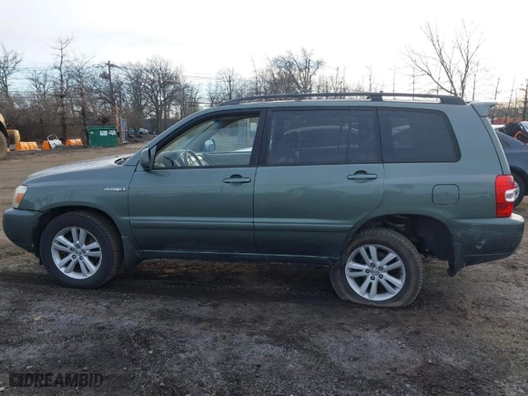 2007 Toyota Highlander Hybrid with VIN JTEHW21A170043868, listed as a IAAI auction lot 41679643 with 213,509 mi miles. Bid and sale history available at carsss.com. Image 14.