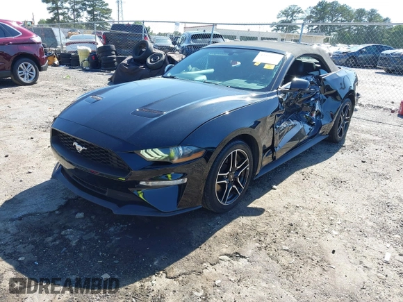2018 Ford Mustang EcoBoost Premium with VIN 1FATP8UH6J5111444, listed as a IAAI auction lot 42321788 with 35,261 mi miles and . Bid and sale history available at DreamBid. Image 17.