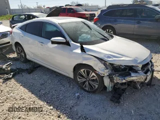 2017 Honda Civic EX-T with VIN 2HGFC1F35HH645714, listed as a Copart auction lot 48989565 with Not Provided miles and Salvage Title. Bid and sale history available at carsss.com. Image 4.