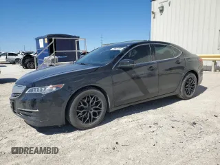 2016 Acura TLX with VIN 19UUB1F33GA007615, listed as a Copart auction lot 47967335 with 124,818 mi miles and Salvage Title. Bid and sale history available at carsss.com. Image 1.