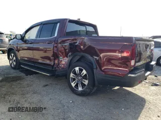 2019 Honda Ridgeline RTL-T with VIN 5FPYK2F67KB001114, listed as a Copart auction lot 55498555 with 79,755 mi miles and Salvage title. Bid and sale history available at DreamBid. Image 2.