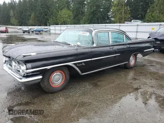1959 Oldsmobile 88 z VIN 598M34507, wystawiony jako Copart lot #52386815 z przebiegiem 39 255 mil mil oraz Tytuł czysty. Historia ofert i sprzedaży dostępna na DreamBid. Obrazek 1.