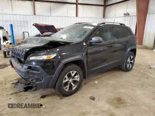 2018 Jeep Cherokee Trailhawk z VIN 1C4PJMBX4JD558201, wystawiony jako Copart lot #53462775 z przebiegiem 94 604 mil mil oraz Szkoda całkowita • Salvage title. Historia ofert i sprzedaży dostępna na DreamBid. Obrazek 1.