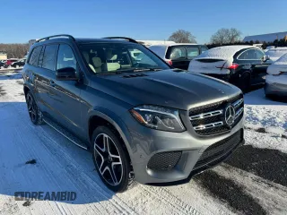 2019 Mercedes-Benz GLS 550 with VIN 4JGDF7DE2KB239390, listed as a Copart auction lot 42416665 with 97,098 mi miles and Clean title. Bid and sale history available at DreamBid. Image 4.