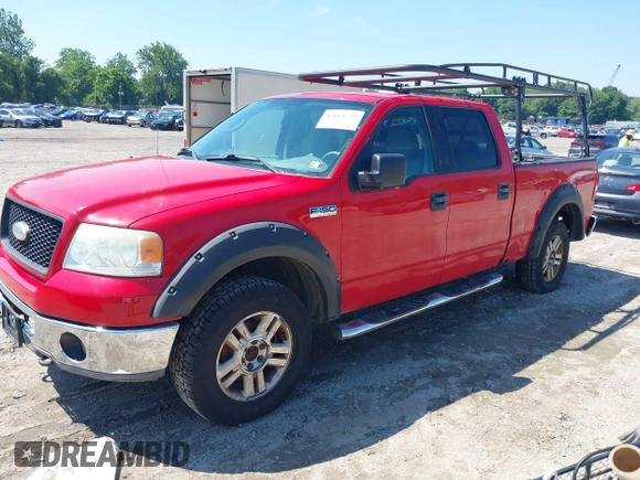 2006 Ford F-150 XLT with VIN 1FTPW14586FB55619, listed as a IAAI auction lot 42663737 with 176,202 mi miles and . Bid and sale history available at DreamBid. Image 2.