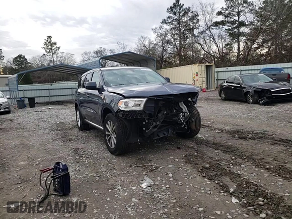 2020 Dodge Durango SXT with VIN 1C4RDHAG5LC307608, listed as a Copart auction lot 89379845 with 58,055 mi miles and Salvage title. Bid and sale history available at DreamBid. Image 12.