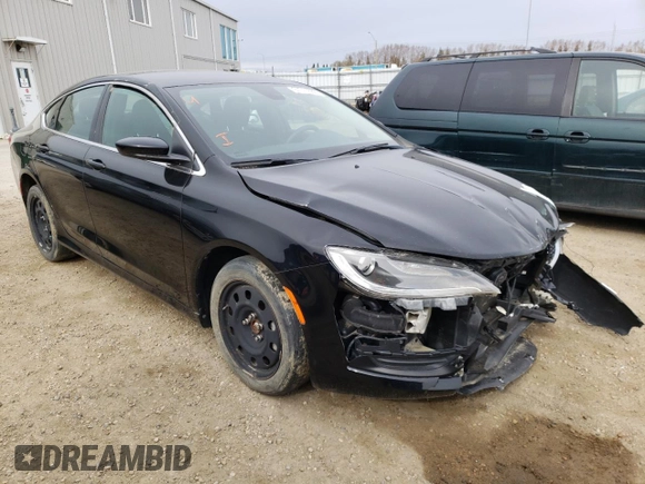 2016 Chrysler 200 LX with VIN 1C3CCCFB4GN122733, listed as a Copart auction lot 31711688 with 28,800 mi miles and Salvage Title. Bid and sale history available at carsss.com. Image 1.