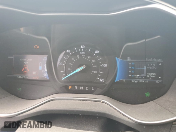 2017 Ford Fusion Hybrid SE с VIN 3FA6P0LU6HR305279, выставлен на аукционе Copart как лот 64864435 с пробегом 134 429 миль миль и Чистый • Clean title. История ставок и продаж доступна на DreamBid. Изображение 9.