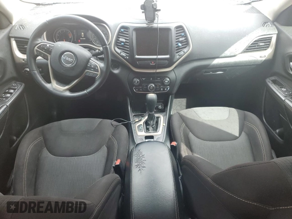 2016 Jeep Cherokee Latitude with VIN 1C4PJLCB9GW217760, listed as a Copart auction lot 52845365 with 177,646 mi miles and Salvage title. Bid and sale history available at DreamBid. Image 8.