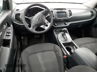 2013 Kia Sportage LX with VIN KNDPB3A25D7448208, listed as a Copart auction lot 49738295 with 161,551 mi miles and Salvage Title. Bid and sale history available at carsss.com. Image 8.
