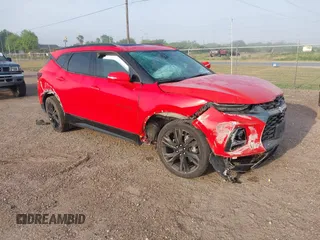 2021 Chevrolet Blazer RS with VIN 3GNKBERS7MS515989, listed as a IAAI auction lot 41854514 with 78,350 mi miles and . Bid and sale history available at DreamBid. Image 1.