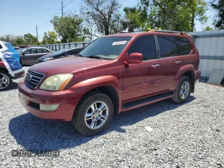 2008 Lexus GX 470 with VIN JTJBT20X080171610, listed as a Copart auction lot 53838535 with 194,826 mi miles and Clean Title. Bid and sale history available at carsss.com. Image 1.