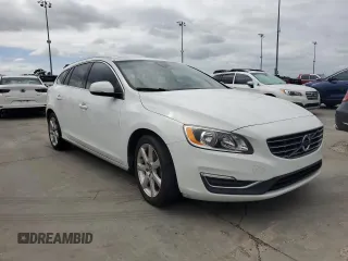 2017 Volvo V60 Premier with VIN YV140MEK1H1347758, listed as a Copart auction lot 74616154 with 0 mi miles and Salvage Title. Bid and sale history available at carsss.com. Image 4.