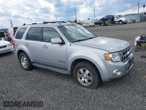 2009 Ford Escape Hybrid with VIN 1FMCU59359KB94730, listed as a IAAI auction lot 41900192 with 189,720 mi miles and . Bid and sale history available at DreamBid. Image 1.