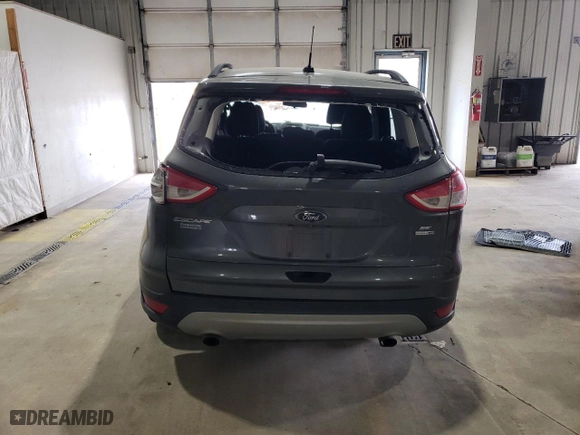 2016 Ford Escape SE with VIN 1FMCU9GX7GUC33607, listed as a Copart auction lot 50745075 with 53,700 mi miles and Salvage Title. Bid and sale history available at carsss.com. Image 6.
