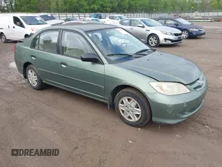 2004 Honda Civic VP with VIN 1HGES16374L014278, listed as a IAAI auction lot 42088847 with 219,022 mi miles. Bid and sale history available at carsss.com. Image 1.