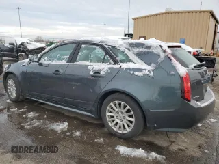 2012 Cadillac CTS with VIN 1G6DG8E50C0146146, listed as a Copart auction lot 81667494 with 156,442 mi miles and Salvage Title. Bid and sale history available at DreamBid. Image 2.