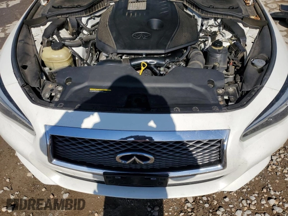 2017 Infiniti Q50 2.0t Premium with VIN JN1CV7AR4HM682795, listed as a Copart auction lot 45130165 with 92,938 mi miles and Salvage Title. Bid and sale history available at carsss.com. Image 11.