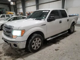 2014 Ford F-150 XL with VIN 1FTEW1CM1EFC85482, listed as a Copart auction lot 45533885 with 207,738 mi miles and Salvage Title. Bid and sale history available at carsss.com. Image 1.