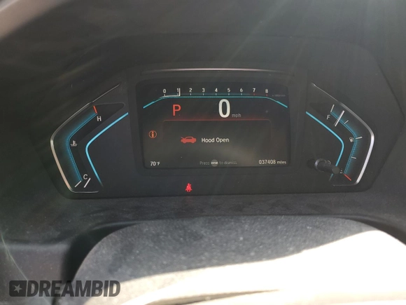 2020 Honda Odyssey EX with VIN 5FNRL6H58LB036140, listed as a Copart auction lot 54787905 with 37,408 mi miles and Salvage Title. Bid and sale history available at DreamBid. Image 9.