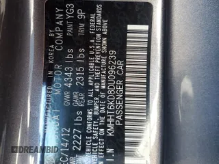 2013 Hyundai Genesis Coupe 2.0T z VIN KMHHT6KD8DU096239, wystawiony jako Copart lot #49324175 z przebiegiem 55 806 mil mil oraz Szkoda całkowita • Salvage title. Historia ofert i sprzedaży dostępna na DreamBid. Obrazek 15.