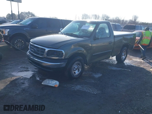 2002 Ford F-150 XL with VIN 1FTRF17W92NB74175, listed as a IAAI auction lot 41204360 with 1 mi miles. Bid and sale history available at carsss.com. Image 20.