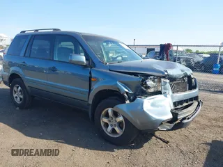 2007 Honda Pilot EX z VIN 2HKYF18427H503847, wystawiony jako IAAI lot #42160433 z przebiegiem 139 558 mil mil oraz . Historia ofert i sprzedaży dostępna na DreamBid. Obrazek 1.