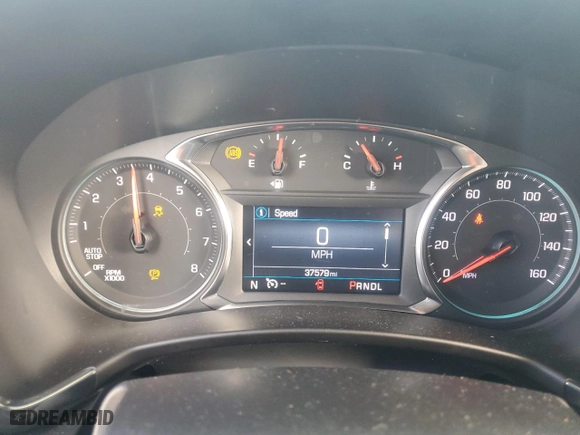 2023 Chevrolet Equinox RS with VIN 3GNAXMEG8PL249230, listed as a Copart auction lot 84646094 with 37,579 mi miles and Salvage Title. Bid and sale history available at carsss.com. Image 9.