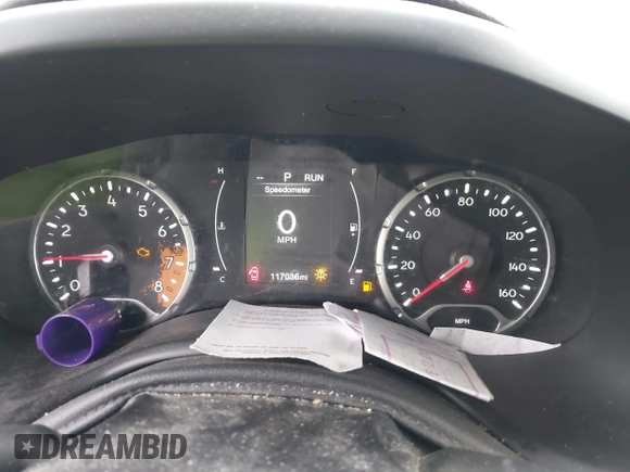2016 Jeep Renegade Latitude with VIN ZACCJBBT7GPE10859, listed as a IAAI auction lot 41918438 with 117,036 mi miles. Bid and sale history available at carsss.com. Image 7.