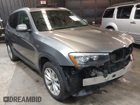 2017 BMW X3 xDrive28i with VIN 5UXWX9C39H0W73847, listed as a IAAI auction lot 41458734 with 124,711 mi miles and . Bid and sale history available at DreamBid. Image 1.
