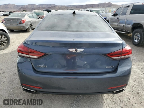 2016 Hyundai Genesis 3.8L with VIN KMHGN4JE8GU113288, listed as a Copart auction lot 39217054 with 88,798 mi miles. Bid and sale history available at carsss.com. Image 6.