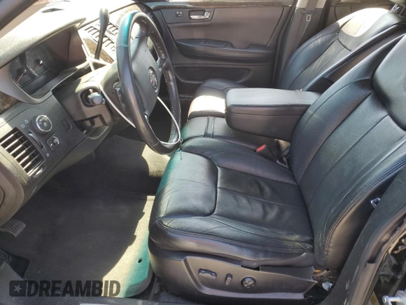 2008 Cadillac DTS 1SC with VIN 1G6KD57Y38U208564, listed as a Copart auction lot 52954255 with 143,490 mi miles and Salvage Title. Bid and sale history available at carsss.com. Image 7.