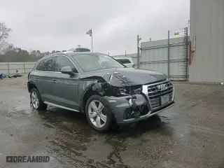 2018 Audi Q5 Premium Plus with VIN WA1BNAFY5J2209439, listed as a Copart auction lot 45552395 with 52,072 mi miles and Salvage Title. Bid and sale history available at carsss.com. Image 14.