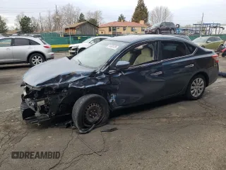2014 Nissan Sentra SV with VIN 3N1AB7AP1EY254819, listed as a Copart auction lot 51493125 with 73,558 mi miles and Salvage Title. Bid and sale history available at DreamBid. Image 1.