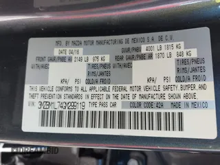 2016 Mazda 3 i Touring with VIN 3MZBM1L74GM299119, listed as a IAAI auction lot 40717069 with 63,083 mi miles and . Bid and sale history available at DreamBid. Image 9.