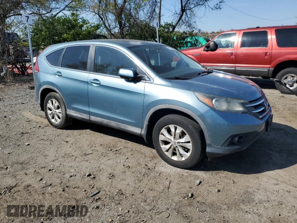 2014 Honda CR-V EX with VIN 2HKRM4H58EH611312, listed as a Copart auction lot 52393985 with 205,966 mi miles and Clean Title. Bid and sale history available at DreamBid. Image 4.