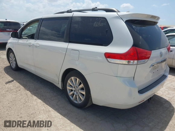 2011 Toyota Sienna XLE AAS with VIN 5TDYK3DC5BS037533, listed as a IAAI auction lot 42519756 with 235,000 mi miles and . Bid and sale history available at DreamBid. Image 3.