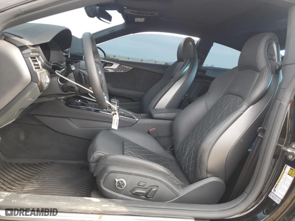 2021 Audi S5 Coupe Premium Plus with VIN WAUP4AF59MA063283, listed as a Copart auction lot 55513183 with 11,566 mi miles. Bid and sale history available at carsss.com. Image 7.