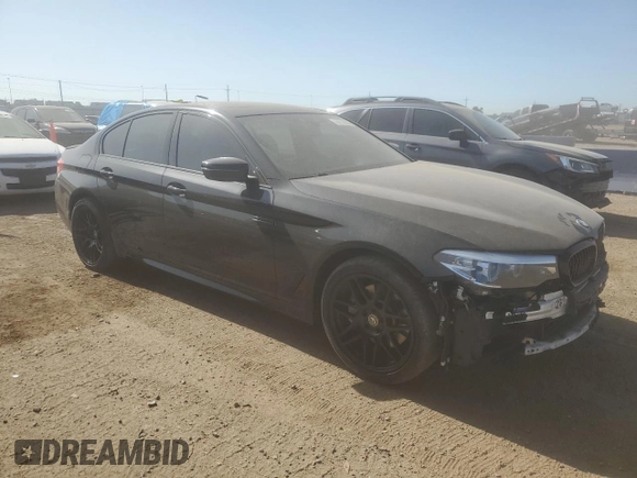 2019 BMW 5 Series 530e xDrive with VIN WBAJB1C52KB376702, listed as a Copart auction lot 59770805 with 85,375 mi miles and Clean title. Bid and sale history available at DreamBid. Image 4.