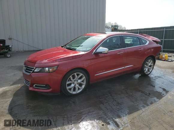 2014 Chevrolet Impala LTZ with VIN 1G1155S31EU153389, listed as a Copart auction lot 55046915 with 201,094 mi miles and Salvage Title. Bid and sale history available at DreamBid. Image 1.