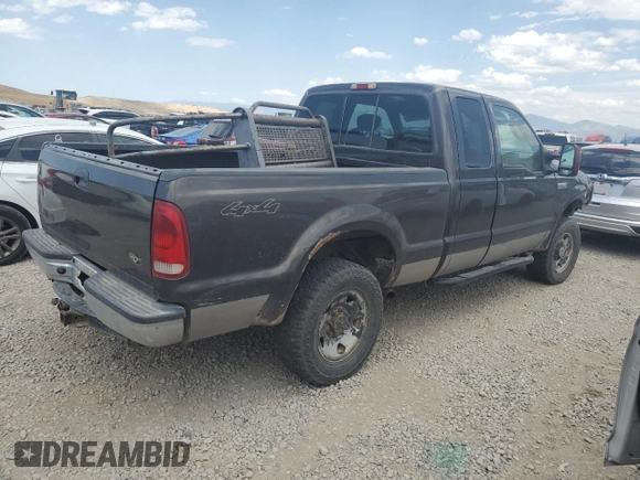 2005 Ford F-250 XL with VIN 1FTSX21555EA70470, listed as a Copart auction lot 65583455 with 243,381 mi miles and Salvage title. Bid and sale history available at DreamBid. Image 3.
