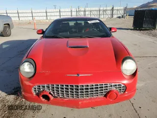 2002 Ford Thunderbird w/Hardtop Premium with VIN 1FAHP60A82Y118169, listed as a Copart auction lot 48772465 with 23,648 mi miles and Salvage Title. Bid and sale history available at carsss.com. Image 5.