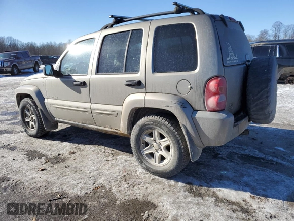 2004 Jeep Liberty Limited with VIN 1J4GL58K14W152214, listed as a Copart auction lot 42617265 with 141,454 mi miles and Salvage Title. Bid and sale history available at carsss.com. Image 2.