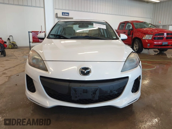 2012 Mazda Mazda3 i Touring with VIN JM1BL1V72C1663712, listed as a IAAI auction lot 41564773 with 181,151 mi miles. Bid and sale history available at carsss.com. Image 12.