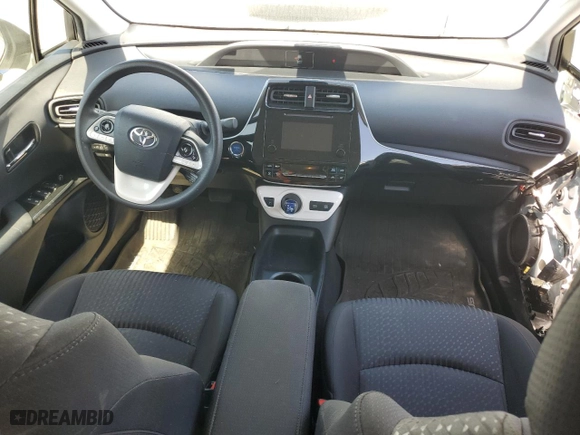 2017 Toyota Prius Two with VIN JTDKBRFU4H3576802, listed as a Copart auction lot 52567185 with 45,687 mi miles and Salvage Title. Bid and sale history available at carsss.com. Image 8.